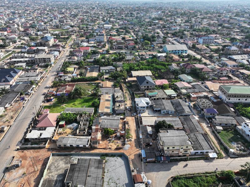 Gated estate neighborhood in Abuja FCT
