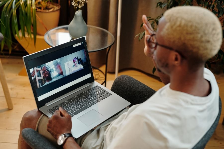 A diaspora buyer arranging a property purchase online