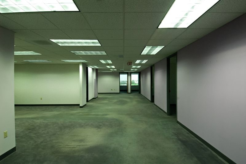 Vacant commercial property interior