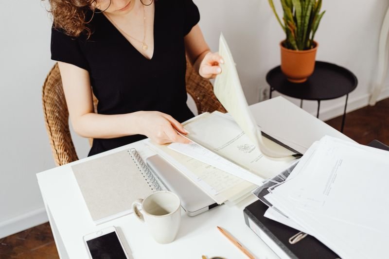 Organising property documents after buying