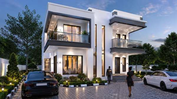 3-Bedroom Semi-Detached Duplex (350 sqm) render